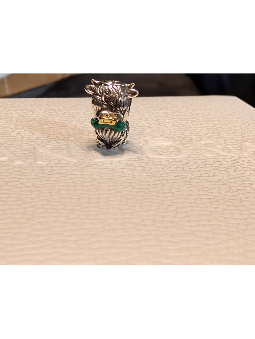 Pandora charm highlander cow